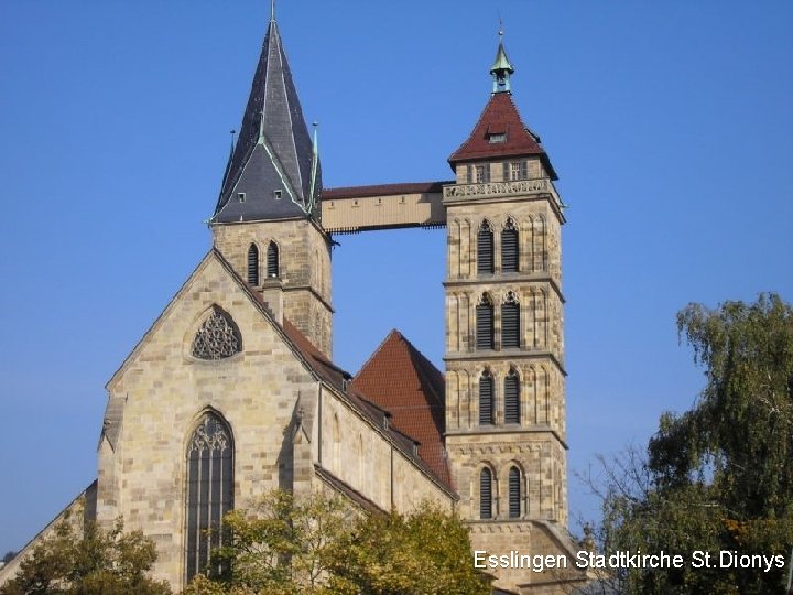 Esslingen Stadtkirche St. Dionys 