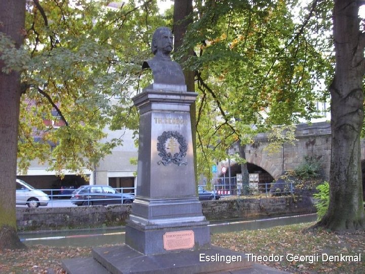 Esslingen Theodor Georgii Denkmal 