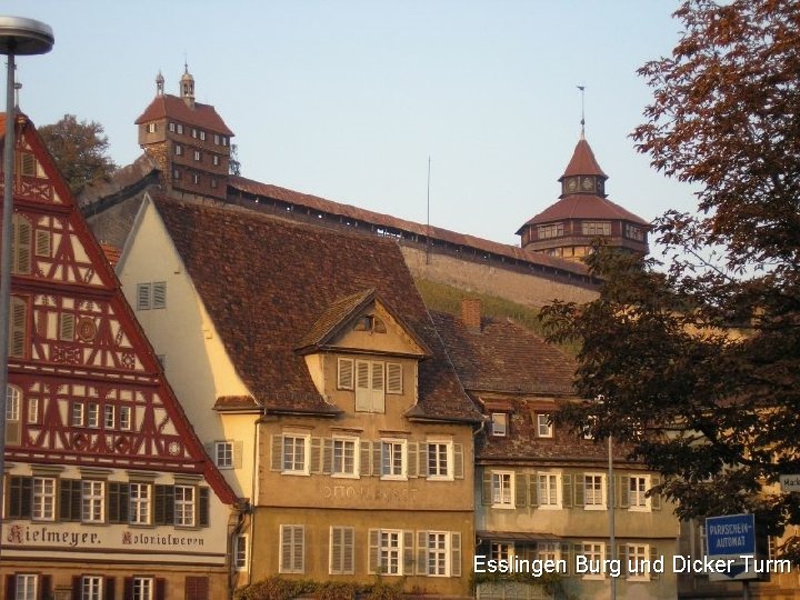 Esslingen Burg und Dicker Turm 