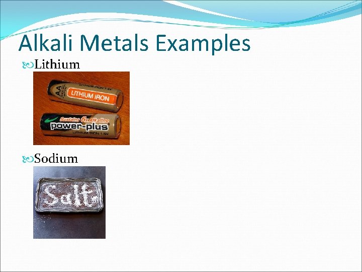 Alkali Metals Examples Lithium Sodium Alkali Metals Examples Lithium Sodium
