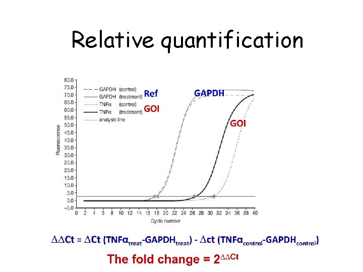 Relative quantification 