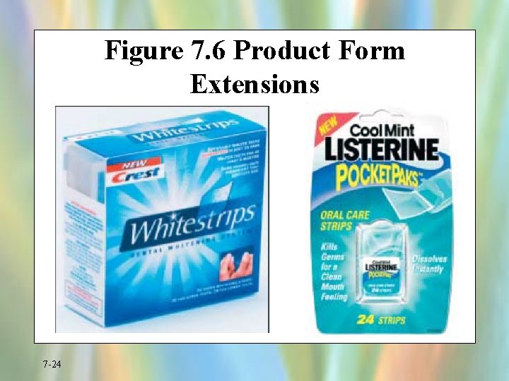 Figure 7. 6 Product Form Extensions 7 -24 