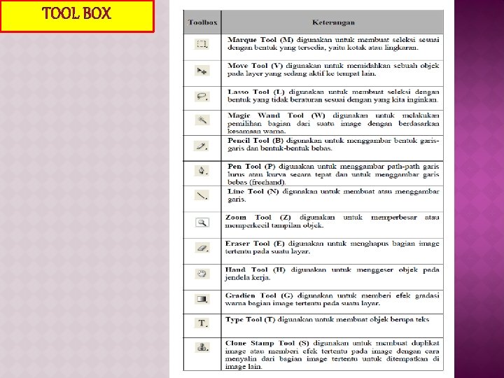 TOOL BOX 