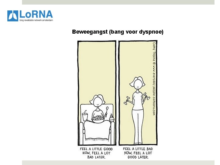 Beweegangst (bang voor dyspnoe) 