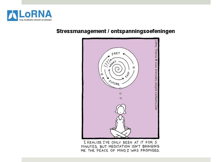 Stressmanagement / ontspanningsoefeningen 