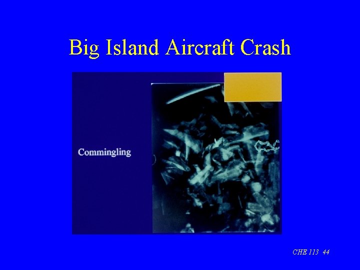 Big Island Aircraft Crash CHE 113 44 