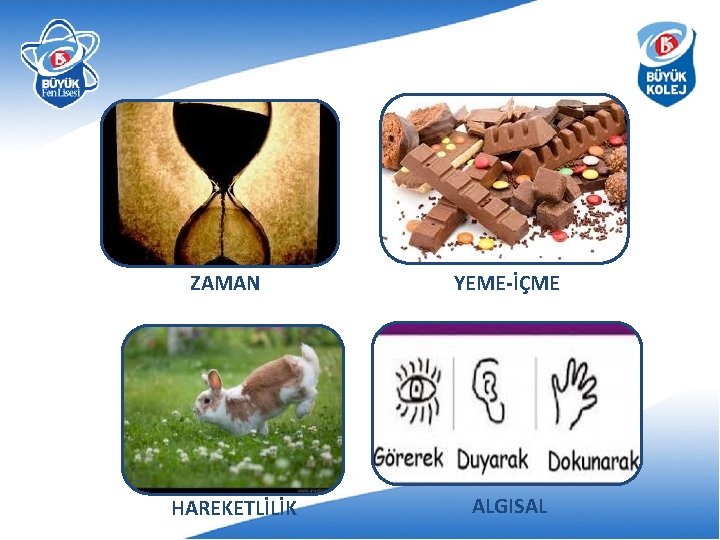 ZAMAN HAREKETLİLİK YEME-İÇME ALGISAL 