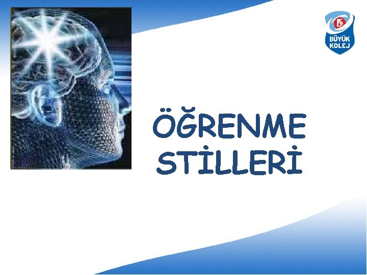 ÖĞRENME STİLLERİ 