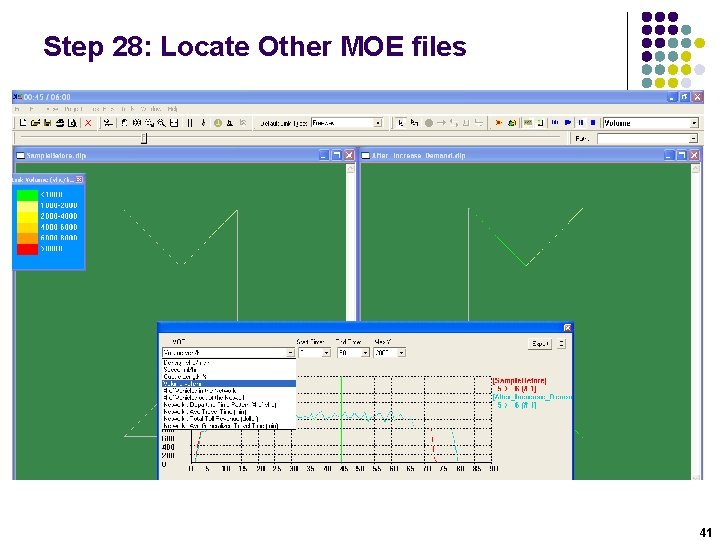 Step 28: Locate Other MOE files 41 