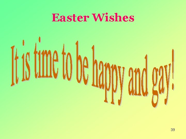 Easter Wishes 39 