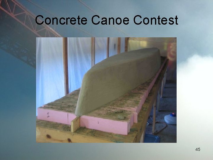 Concrete Canoe Contest 45 