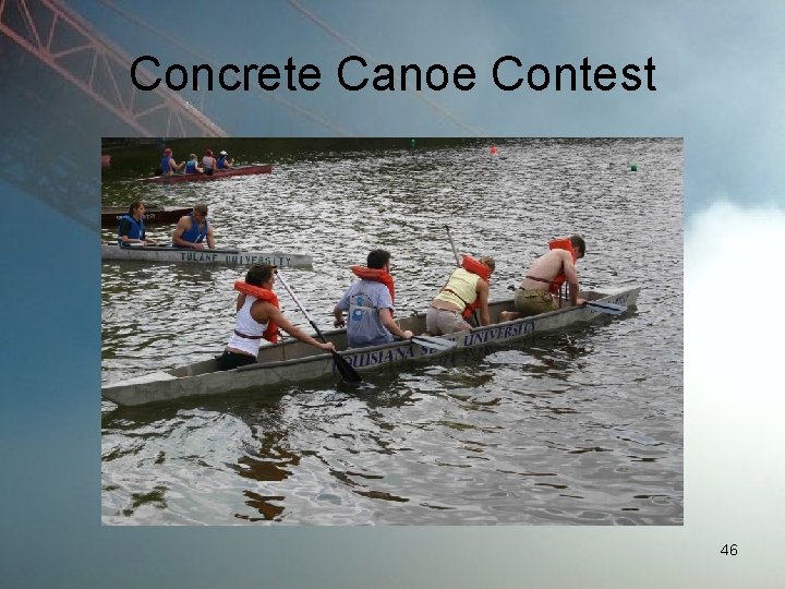 Concrete Canoe Contest 46 