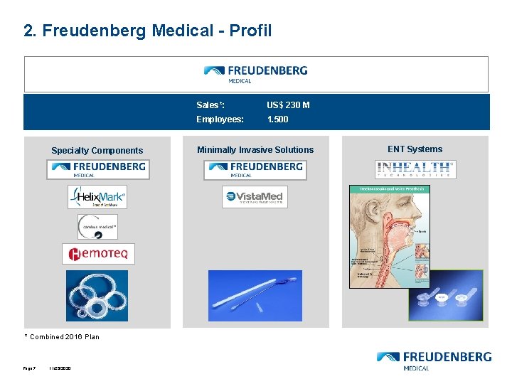 2. Freudenberg Medical - Profil Specialty Components * Combined 2016 Plan Page 7 11/25/2020