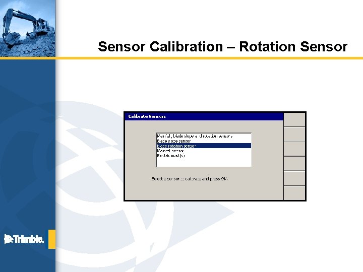 Sensor Calibration – Rotation Sensor 