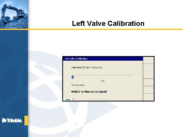 Left Valve Calibration 