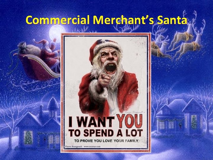 Commercial Merchant’s Santa 