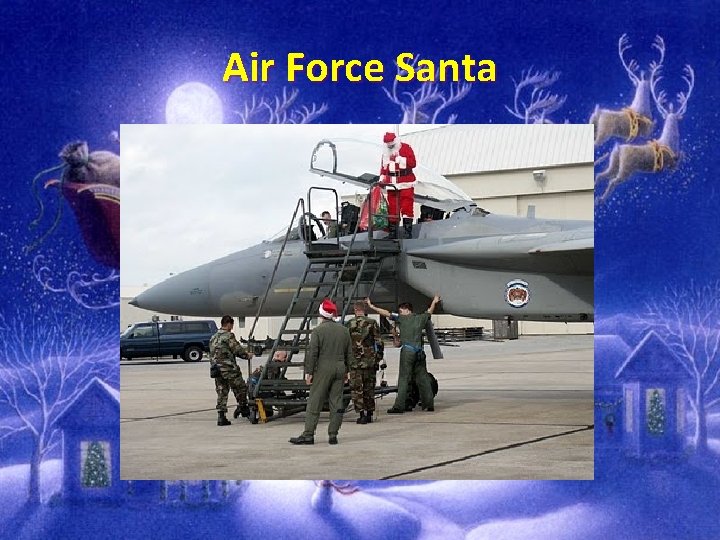 Air Force Santa 