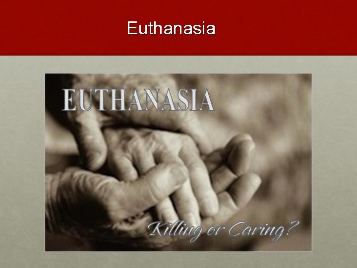 Euthanasia 