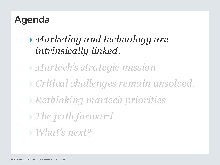 Agenda › Marketing and technology are intrinsically linked. › Martech’s strategic mission › Critical
