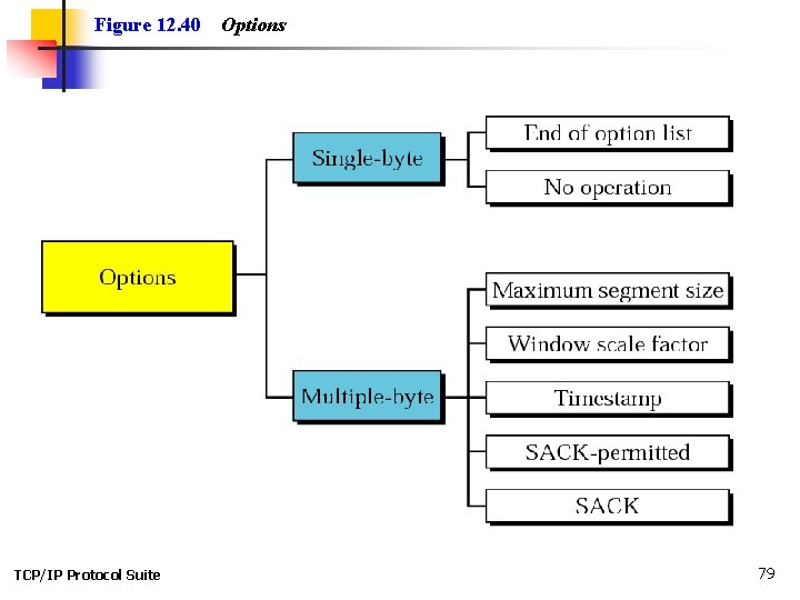 Figure 12. 40 TCP/IP Protocol Suite Options 79 Figure 12. 40 TCP/IP Protocol Suite Options 79