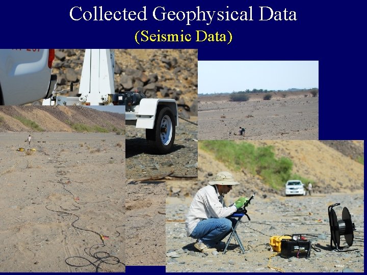 Collected Geophysical Data (Seismic Data) 