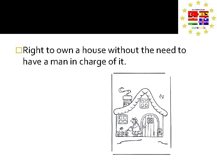 �Right to own a house without the need to have a man in charge