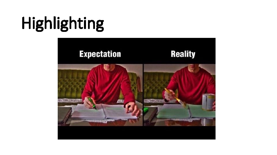 Highlighting 