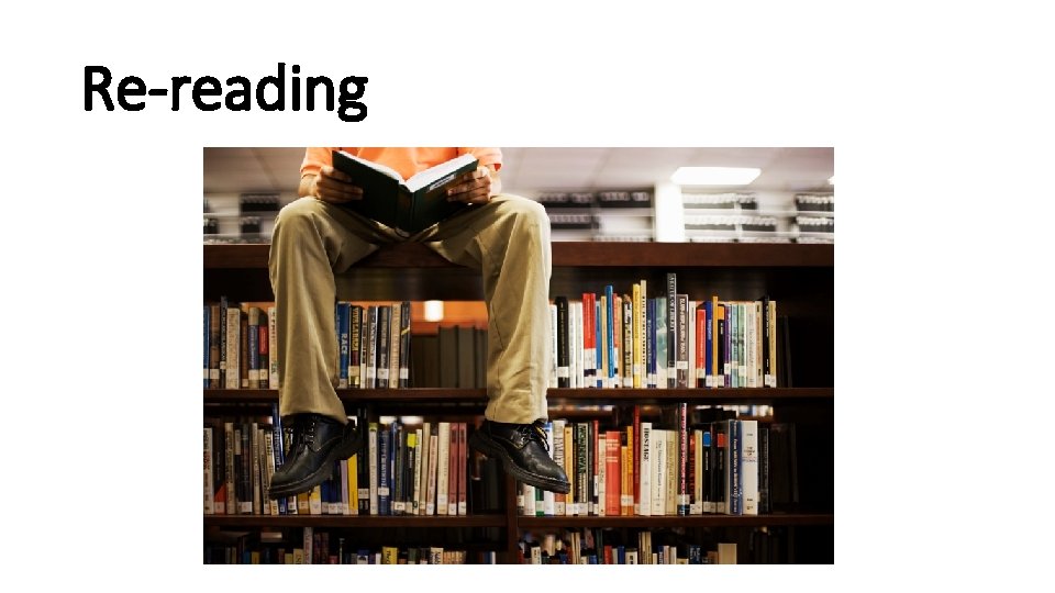 Re-reading 
