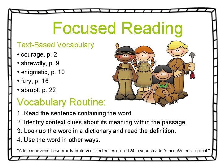Objectives Reading Unit 2 Lesson 1 Module B