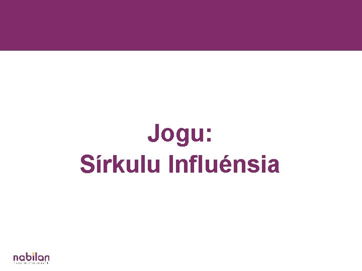 Jogu: Sírkulu Influénsia 