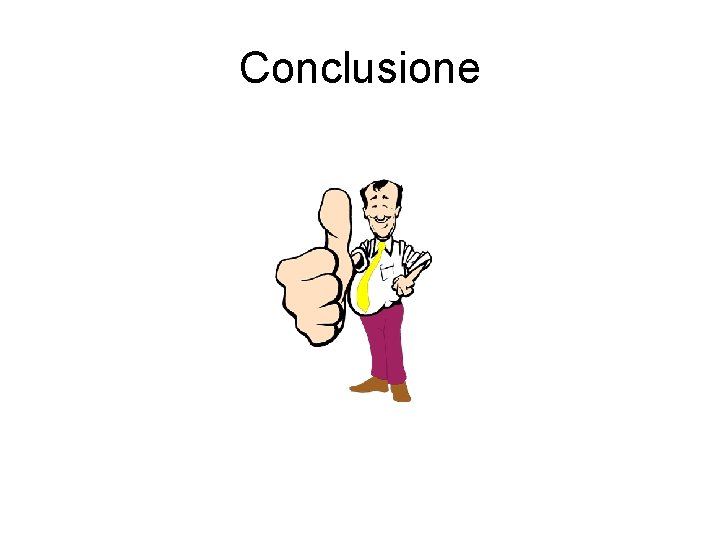 Conclusione 