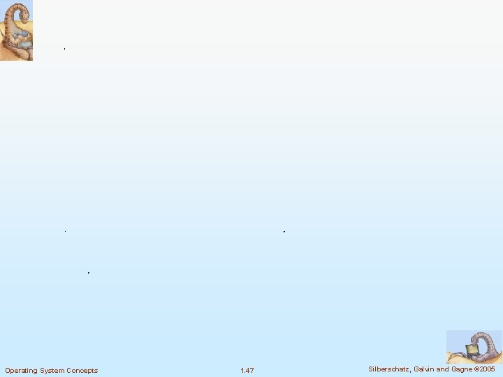 Operating System Concepts 1. 47 Silberschatz, Galvin and Gagne © 2005 