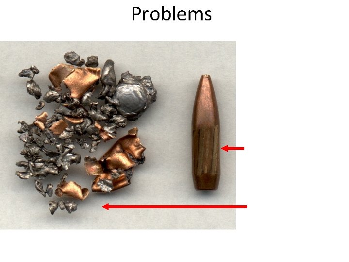 Problems Perfect Land/Groove Markings Reality: Frags, Grit, Rust 