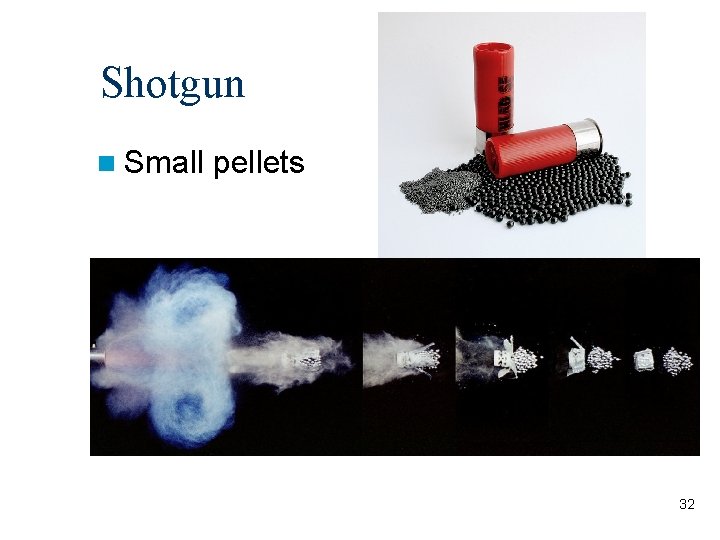 Shotgun Small pellets 32 