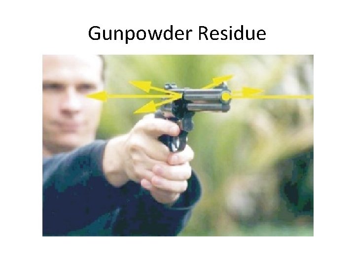 Gunpowder Residue 