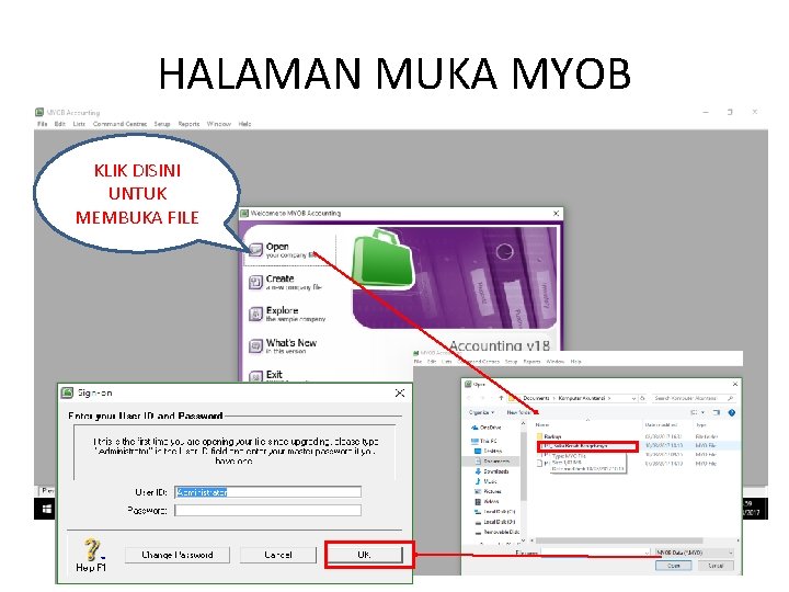 HALAMAN MUKA MYOB KLIK DISINI UNTUK MEMBUKA FILE 