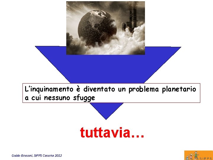 L’inquinamento è diventato un problema planetario a cui nessuno sfugge tuttavia… Guido Brusoni, SIPPS