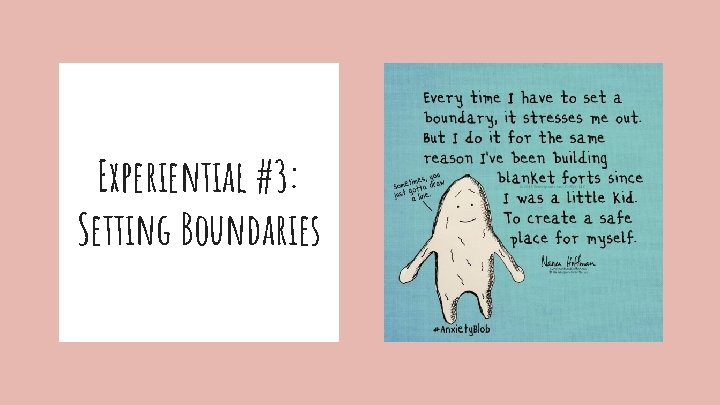Experiential #3: Setting Boundaries 