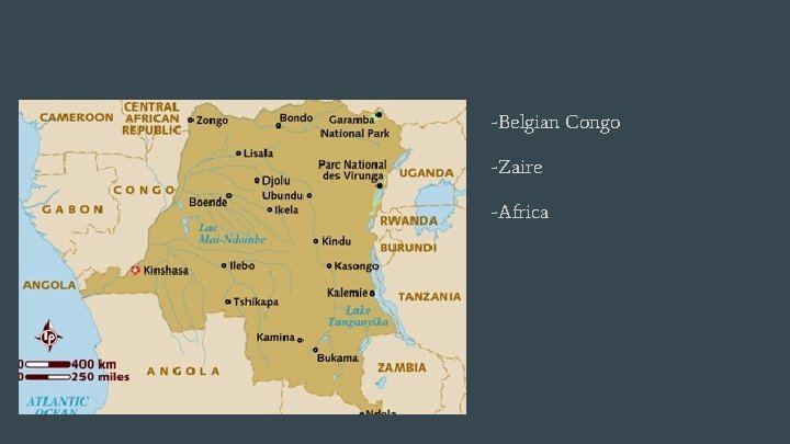 -Belgian Congo -Zaire -Africa 