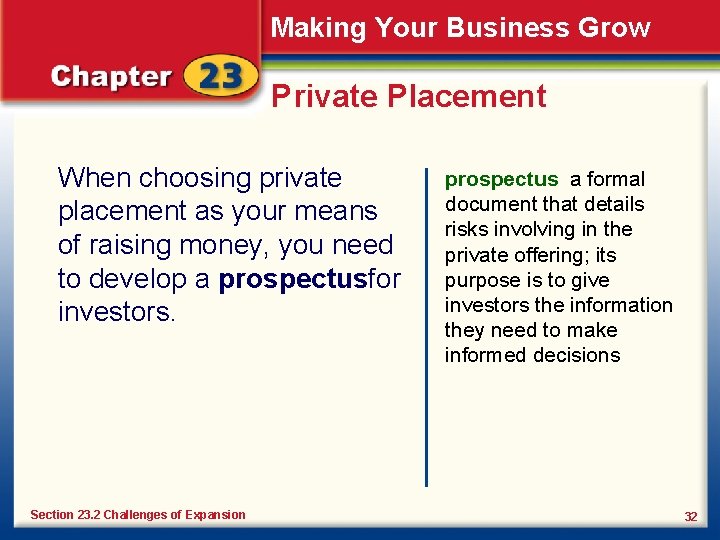 Making Your Business Grow Private Placement When choosing private placement as your means of