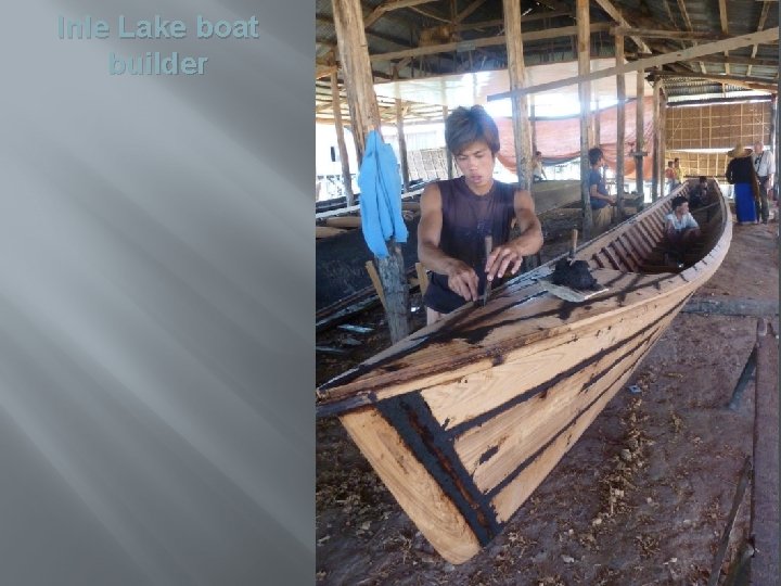 Inle Lake boat builder 