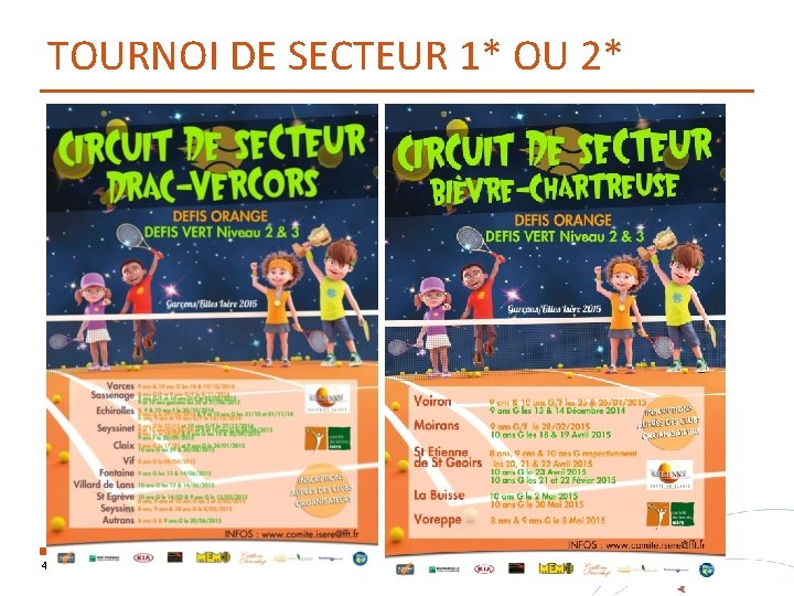 TOURNOI DE SECTEUR 1* OU 2* 45 - FFT 