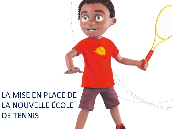 LA MISE EN PLACE DE LA NOUVELLE ÉCOLE DE TENNIS 