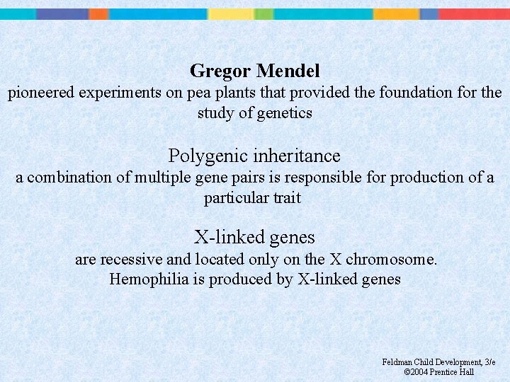 Gregor Mendel pioneered experiments on pea plants that provided the foundation for the study