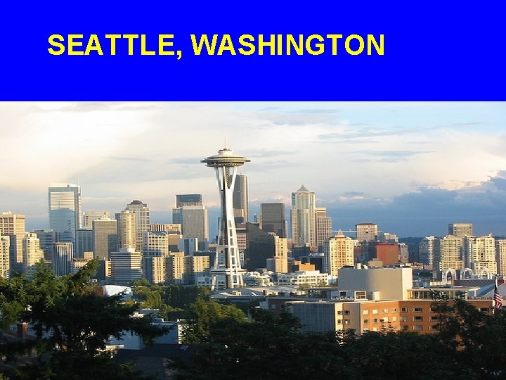 SEATTLE, WASHINGTON 