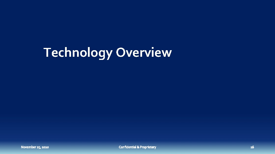 Technology Overview 