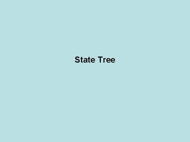 State Tree 