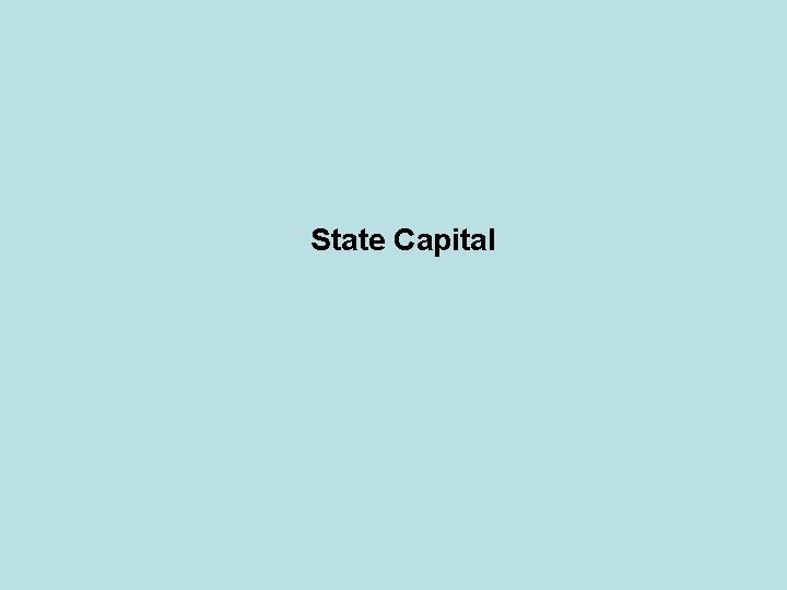 State Capital 