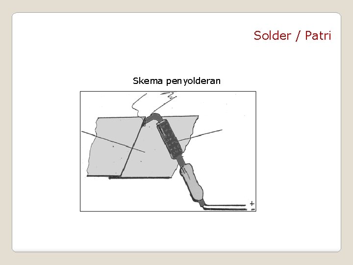 Solder / Patri Skema penyolderan 