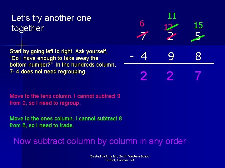 Let’s try another one together Start by going left to right. Ask yourself, “Do Let’s try another one together Start by going left to right. Ask yourself, “Do